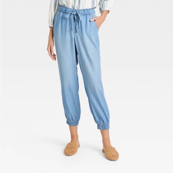 Women's Mid-Rise Jogger Pants - Knox Rose
Light Blue new - Picture 3 of 7